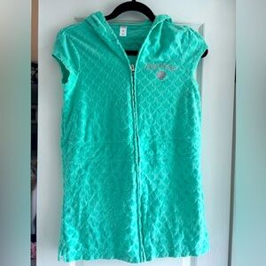 Justice girls size 12 mermaids coverup
